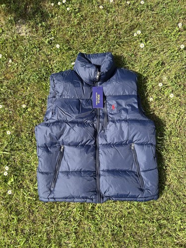 Ralph lauren weste navy - lauren,